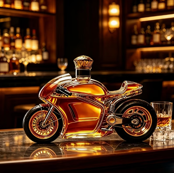 MXR10773125 Motor Karaf – Creatieve Rode Wijn- & Whiskydecanter
