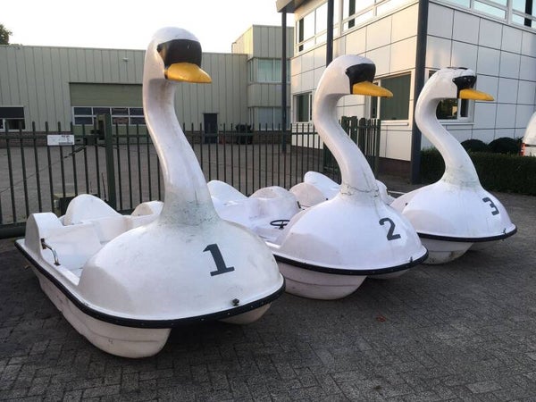 Waterfiets zwaan gebruikt