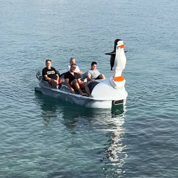 La Noria Pinguïn waterfiets