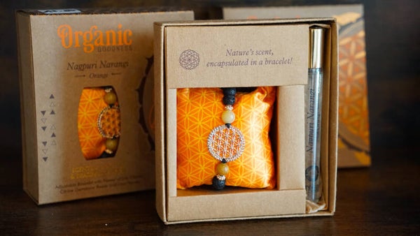 Set Bracciale Profumato & Spray : Organic Goodness