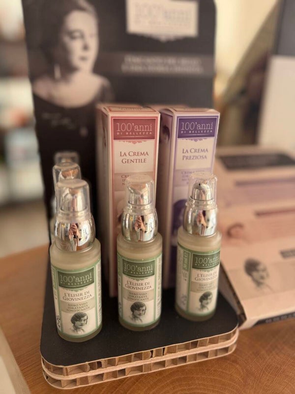 Linea viso "100 anni di bellezza"