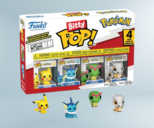 Bitty POP - Pokémon - Series 1 4er-Pack