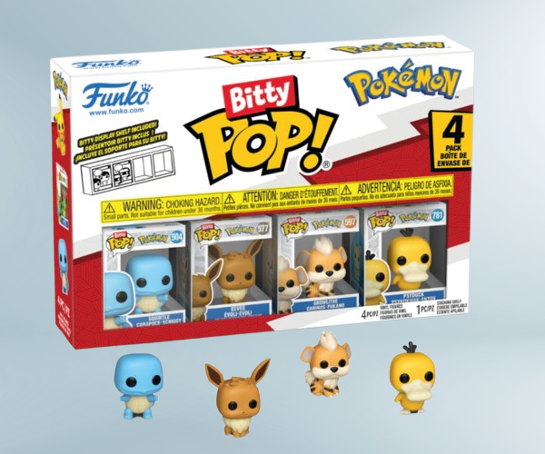 Bitty POP - Pokémon - Series 4 4er-Pack