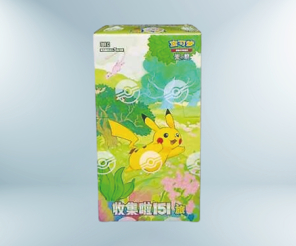 151 Collect Journey Slim Booster Display (CHN) - Das Chinesische Pokémon 151