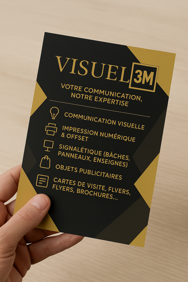 Flyer 300g/m² 100% recyclé nature offset