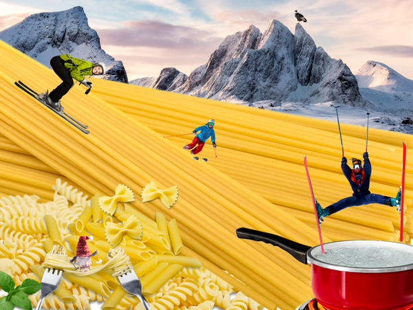 Ski dans les alpes suisses