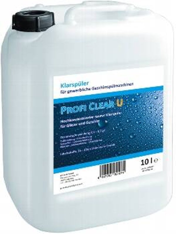 Produit de rinçage Profi Clear U Bidon