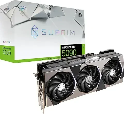 msi NVIDIA GeForce RTX 5090 32G SUPRIM SOC GDDR7