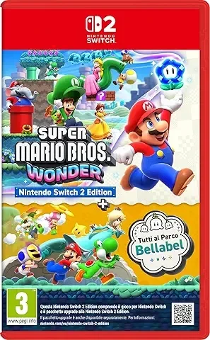 Super Mario Bros. Wonder - Nintendo Switch 2 Edition + Tutti al Parco Bellabel