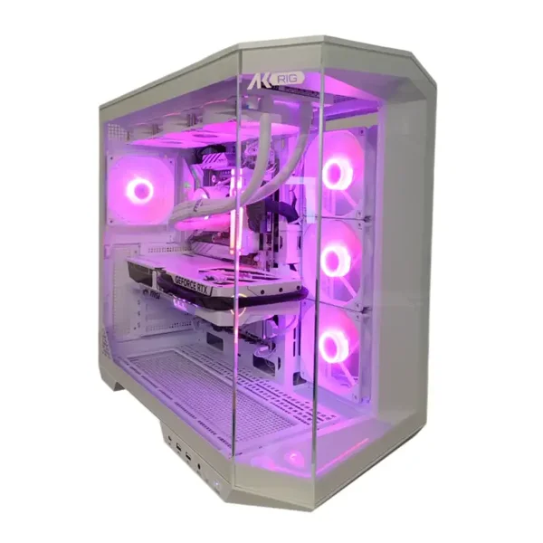 pc gaming completo AK Rig – Pc Gaming – Nova Frost – AMD Ryzen 7 9800X3D / DDR5 32GB RGB / RTX 5080 16G / SSD 2TB PCIe 5.0 + 2TB / Win 11 Home / 3 anni garanzia