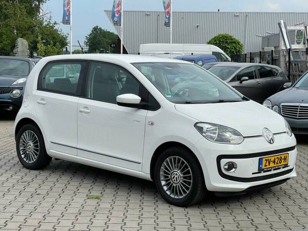 ( VERKOCHT ) Volkswagen Up! 1.0take up!BlueM.S-Verwarm AIRCO AUX A-Leer