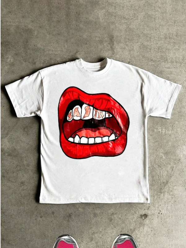 Camiseta de manga corta con estampado