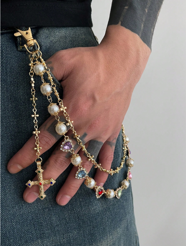 Colgante de metal de con cruz