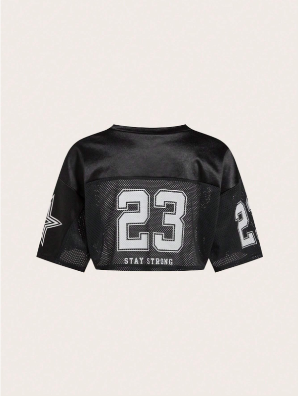 Coolane top corto negro