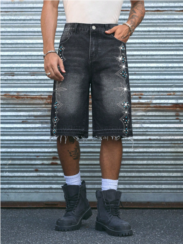 Pantalones cortos de mezclilla