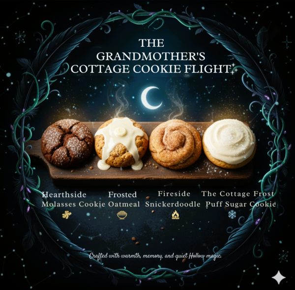 🍪🏡 THE GRANDMOTHER’S COTTAGE COOKIE FLIGHT  Cookie Flight (4 cookies)