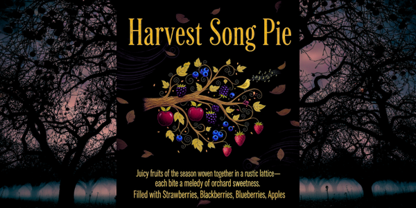 🍇🍑🍓 Harvest Song Pie (Mixed Fruit Pie)