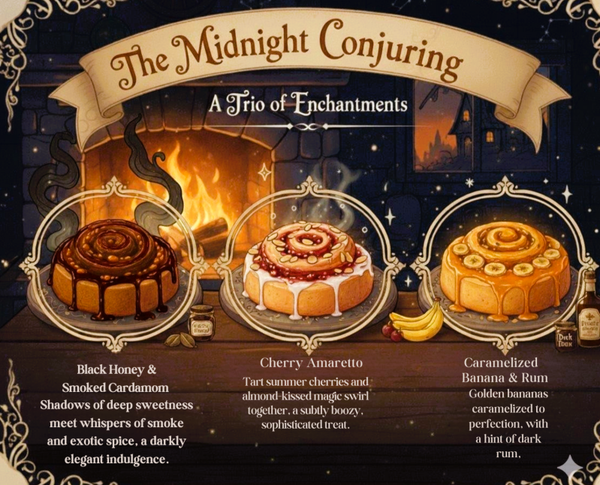 The Midnight Conjuring (3 Count) Cinnamon Rolls