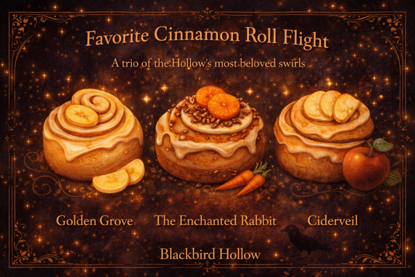 🌀 Favorite Cinnamon Roll Flight The Rolls That Started It All