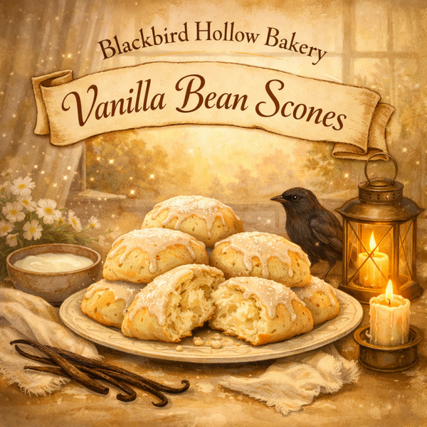 ✨ Vanilla Bean Scones