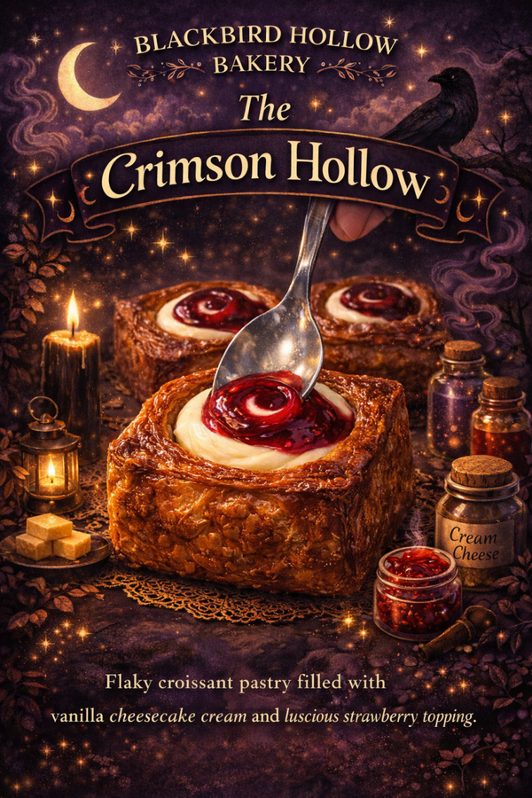 🥐 The Crimson Hollow  A Blackbird Hollow Signature - 3 Count