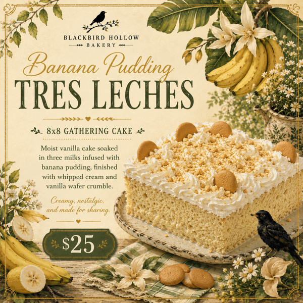 🍌 Banana Pudding Tres Leches