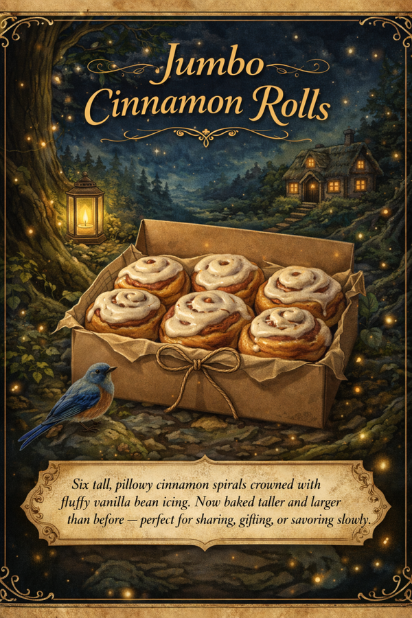 🌀 Jumbo Cinnamon Rolls (Box of 6)