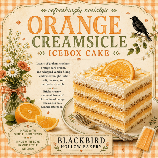 🍊 Creamsicle Icebox Cottage Cake