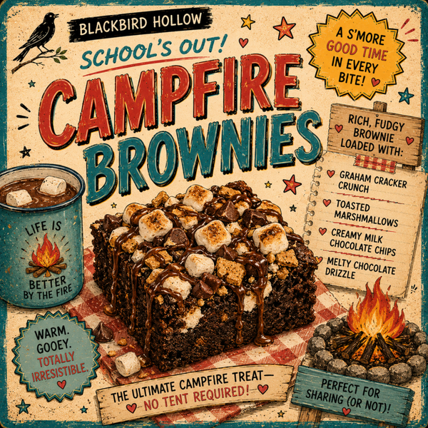 🔥 Campfire Brownies