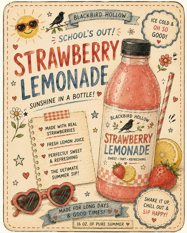 🥤 Strawberry Lemonade
