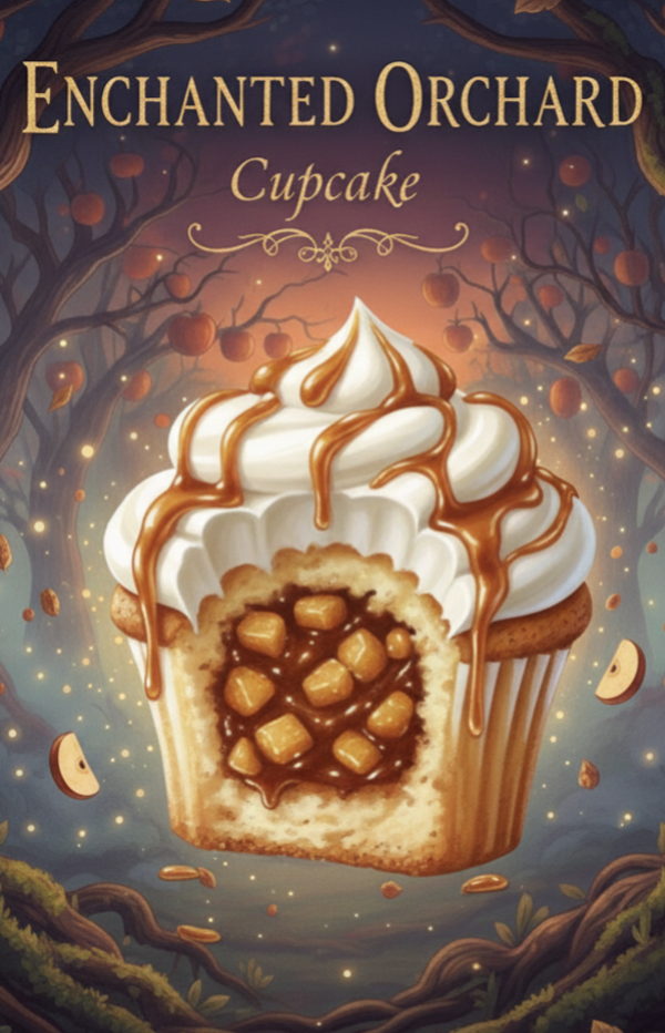 🧁 Enchanted Orchard Cupcakes (4 pack)