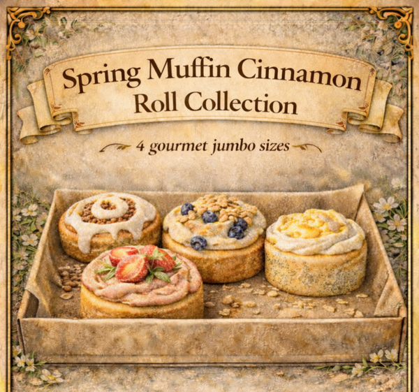 🍥 Spring Muffin Cinnamon Roll Collection