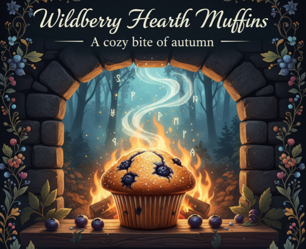 🫐 Wildberry Hearth Muffin (4 Count)