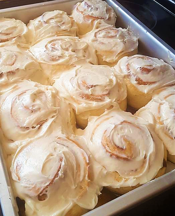 Vegan Cinnamon Rolls- 4 Count