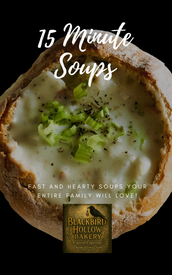 15 Minute Soups - FREE DIGITAL DOWNLOAD - ADD TO CART - WILL RECEIVE LINK IN EMAIL TO DOWNLOAD!!