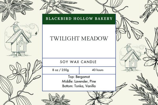 🌾 Twilight Meadow Soy Candle