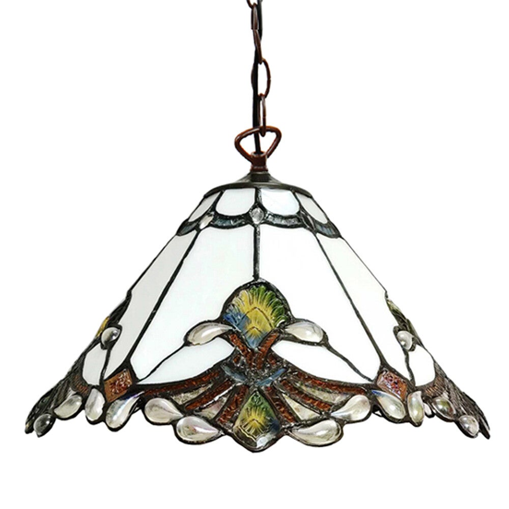 Clayre & Eef | Hanglamp Tiffany Ø 31x107 cm