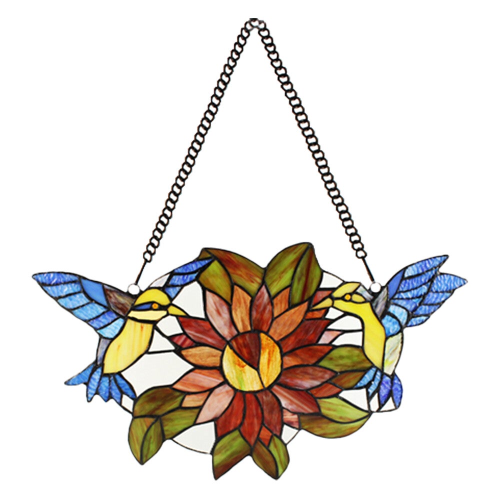 Clayre & Eef | Glaspaneel Tiffany 50x60 cm