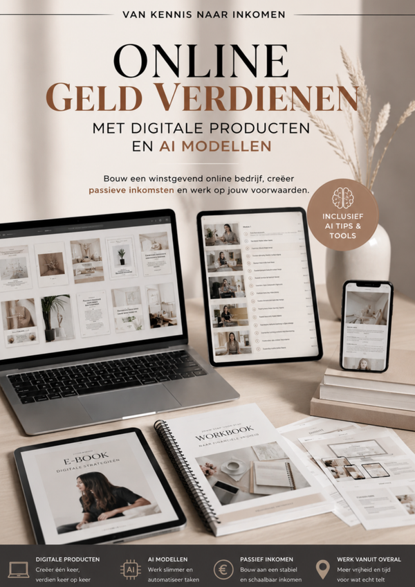 Online geld verdienen met AI en digitale producten