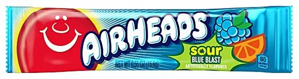 Airhead bar sour blue blast