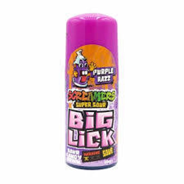 SCREAMERS BIG LICK purper RAZZ 60 ml