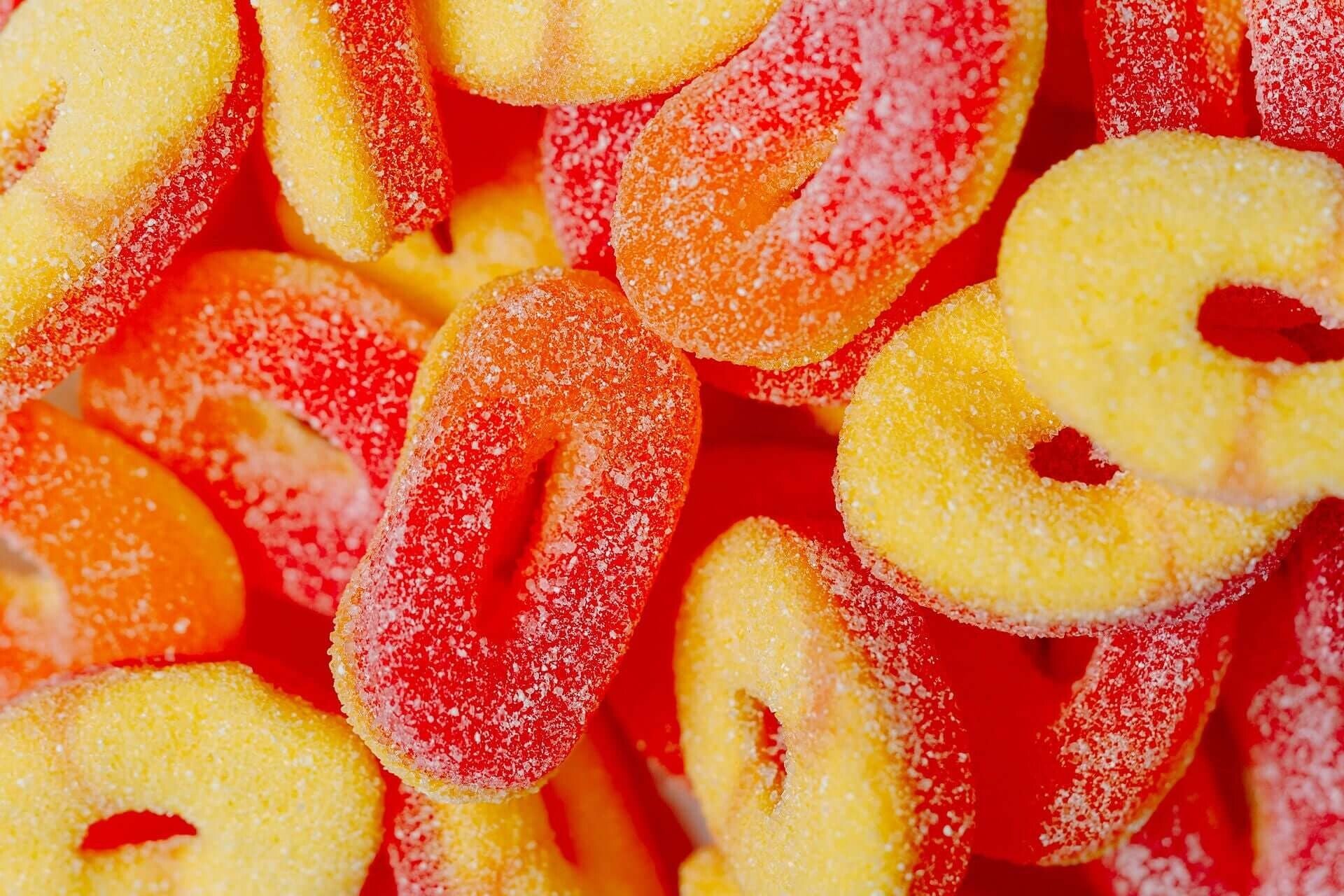 trolli peach rings