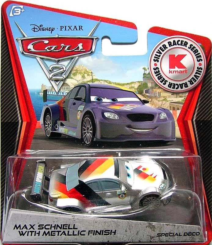 Max Schnell with metallic/silver