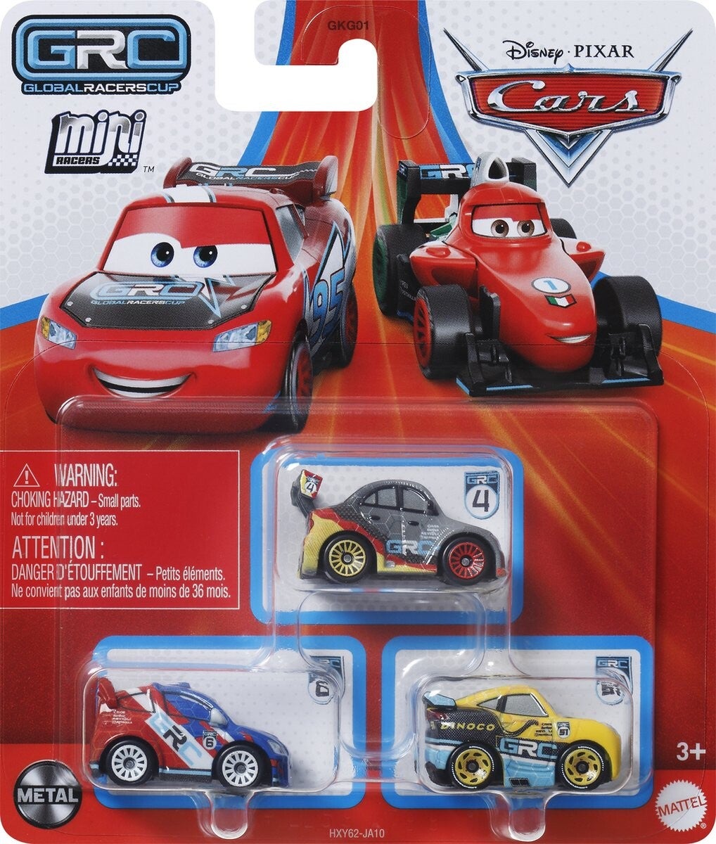 3 pack Mini racers GRC (Max, Raoul, Cruz)
