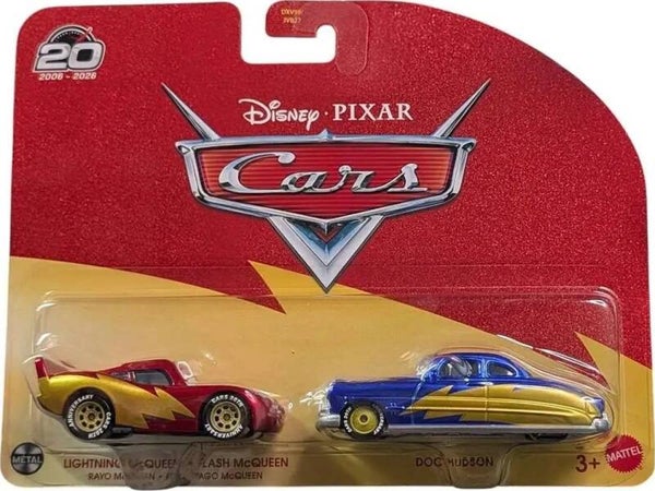 2-pack Lightning McQueen & Doc Hudson 20th Anniversary