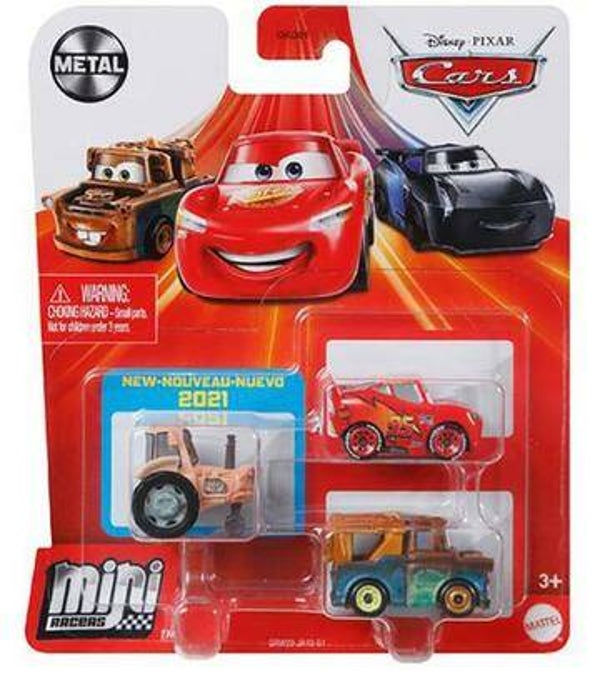 mini racers Tractor Tippin' series (Tractor- Lightning McQueen - Mater)