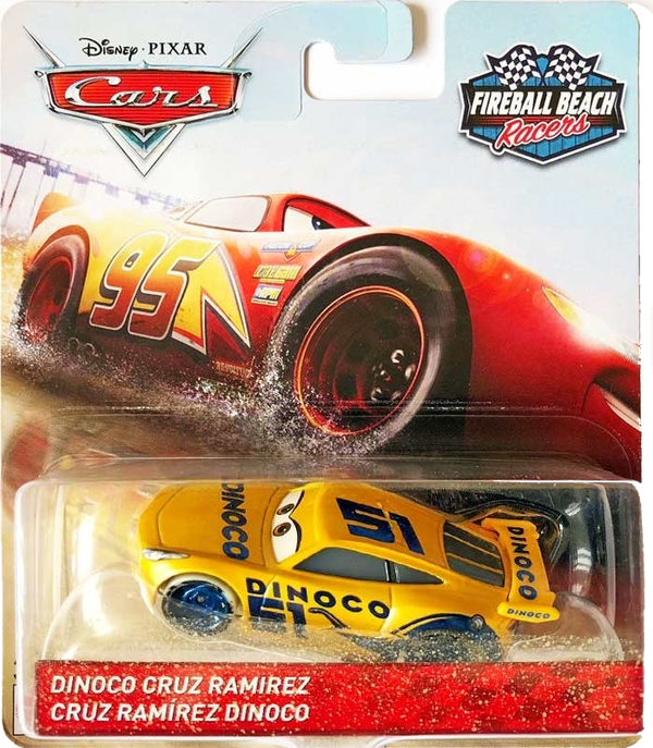 Fireball beach racer Dinoco Cruz Ramirez