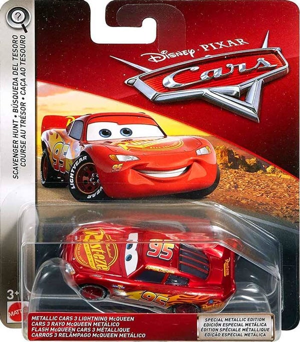 Lightning McQueen (cars 3) metallic