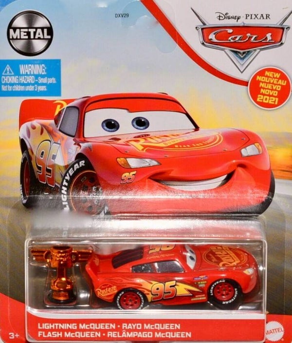 Lightning McQueen with trophy 2021 (Metal)