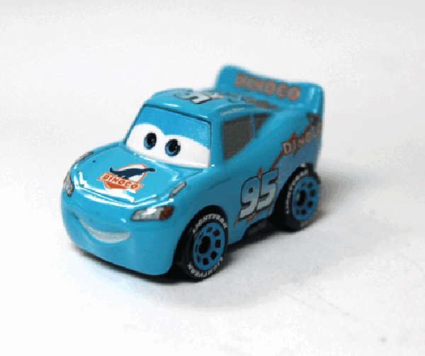 mini racer Dinoco Lightning McQueen (los)